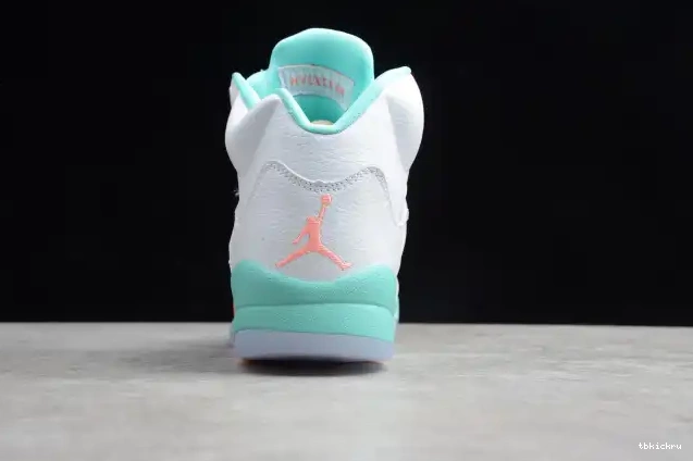 Reps TBkick 440892-100 Air 5 GS Light Jordan Aqua 0610